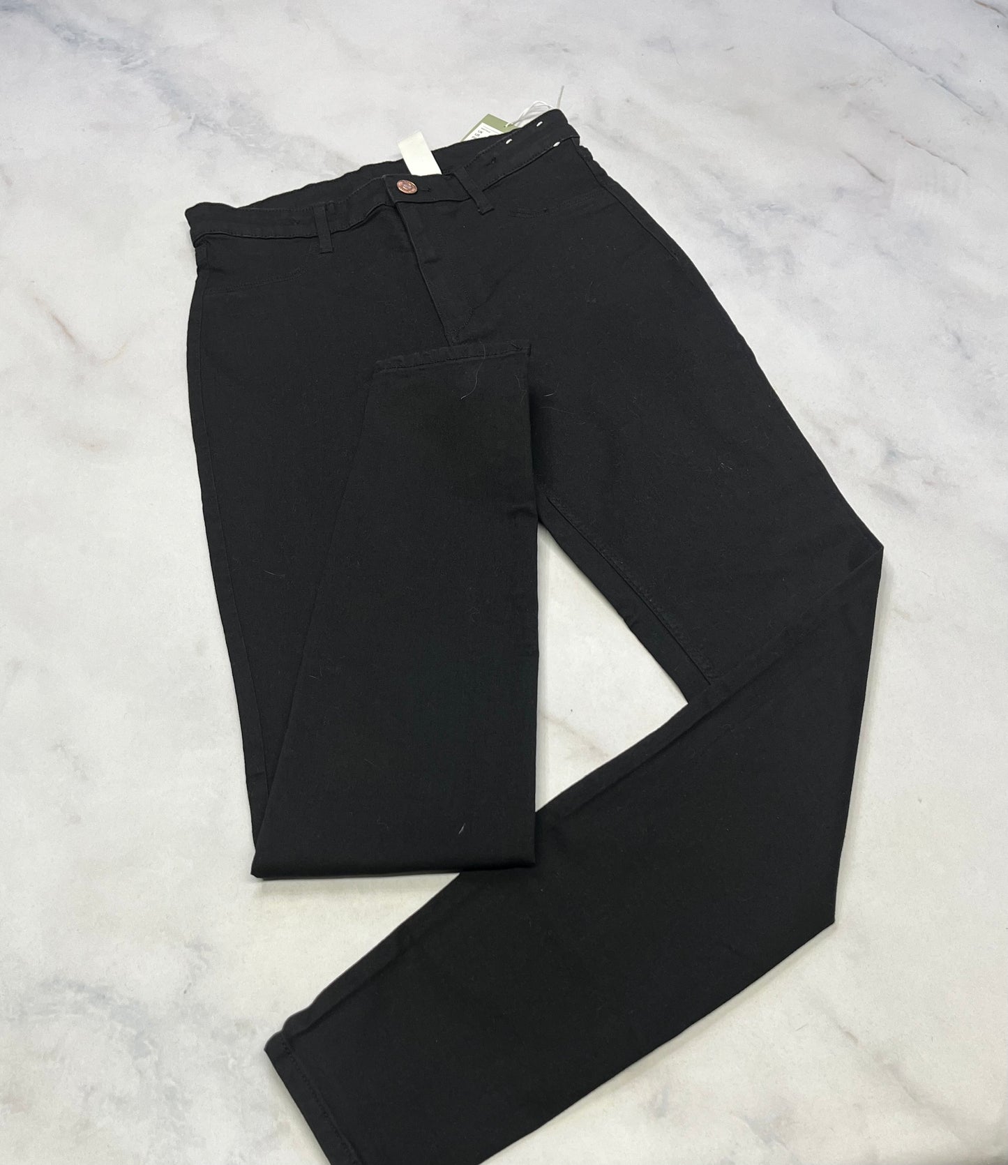 Skinny taille haute noir : 16-18 ado fille h&M ans neuf ! ajustable