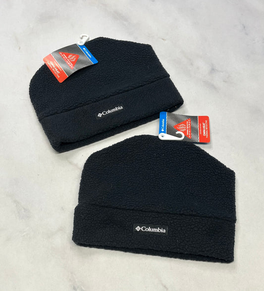 Columbia : tuque enfant en polar mi-saison noir neuve !
