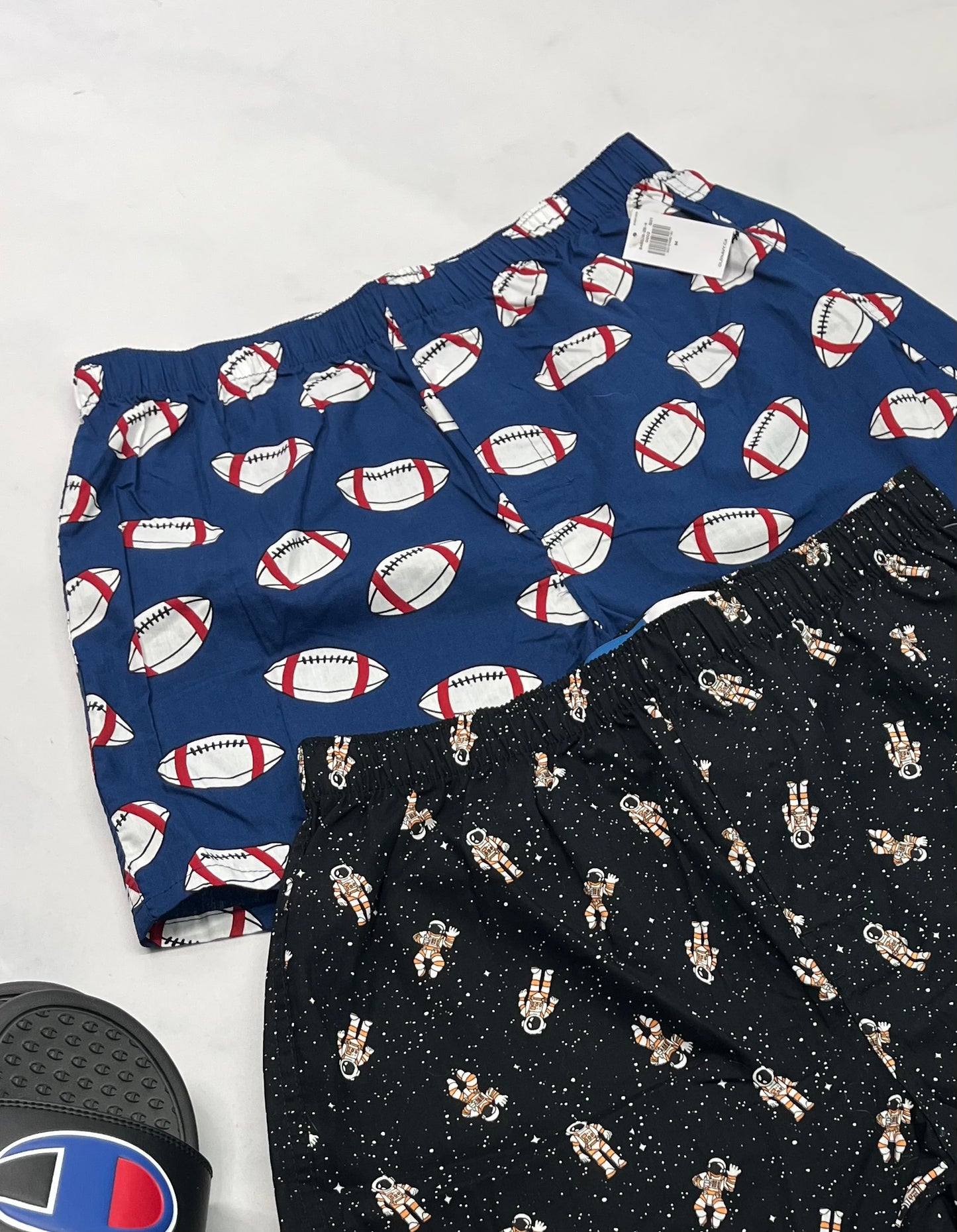 🌙 Duo : 1 lot de 2x shorts pyjama M/(32 homme ) taille élastique neuf !