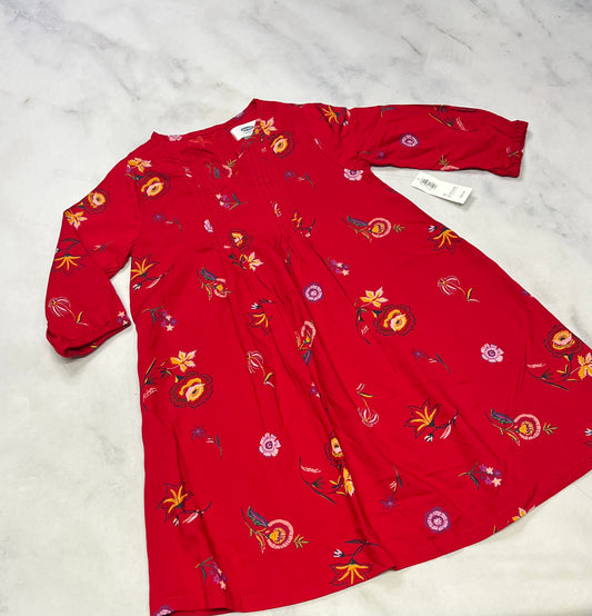 Robe : Manche 3/4 fleurit 5 ans