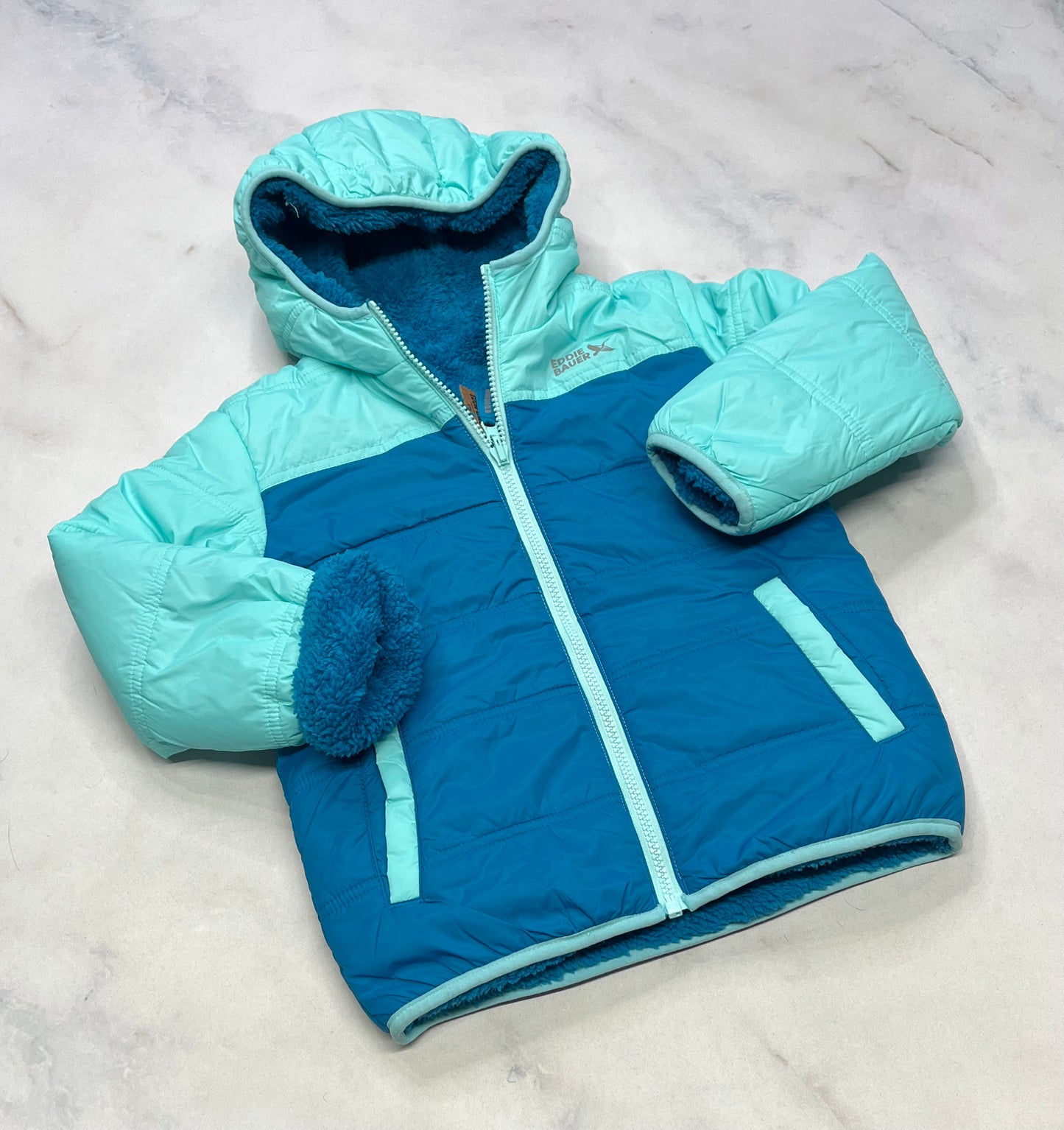 Manteau : Mi-Saison fille / chaud RÉVERSIBLE ! Neuf! 6, 7-8 ans et 10-12 ans