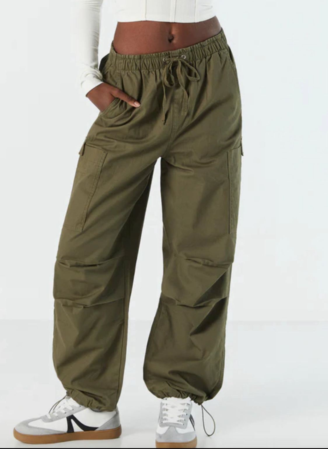 Pantalon : kaki refuge M/ femme neuf !