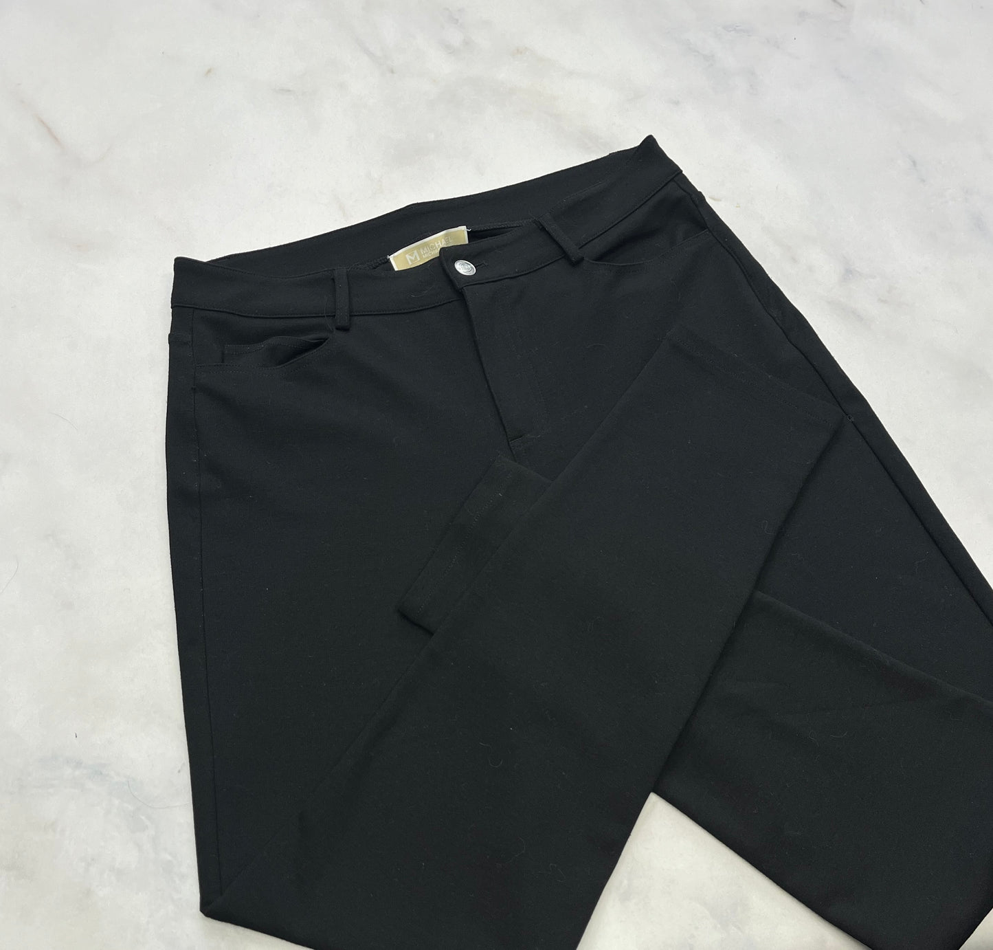 M.KORS : Skinny Jeg. Noir Mou confo . comme neuf ! 6 ans femme .