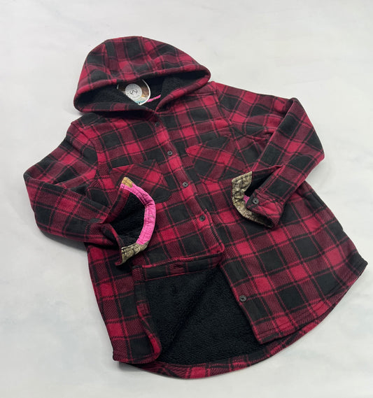 Veste en polar : doubler en Sherpa doux neuve ! Small / femme (3-4 ans femme)