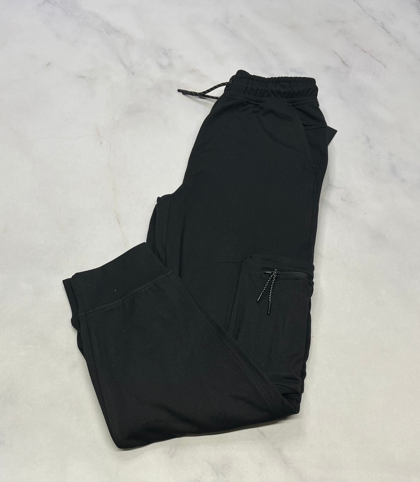 Jogger : cargo en ouaté doux à l’intérieur : neuf ! Noir . 10-12 ans