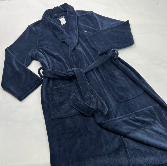 Tommy : Robe de chambre marine Gr: (S-M) homme. Neuve.