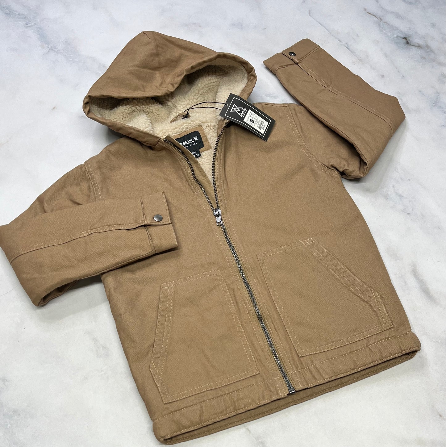 Mantwau Arsenic : Automne / chaud doubler en Sherpa ! 7-8 ans 10-12 ans et 13-14 ans Neuf !