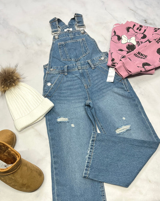 🩷 Salopette 6 ans : fille look ample ajustable neuve.