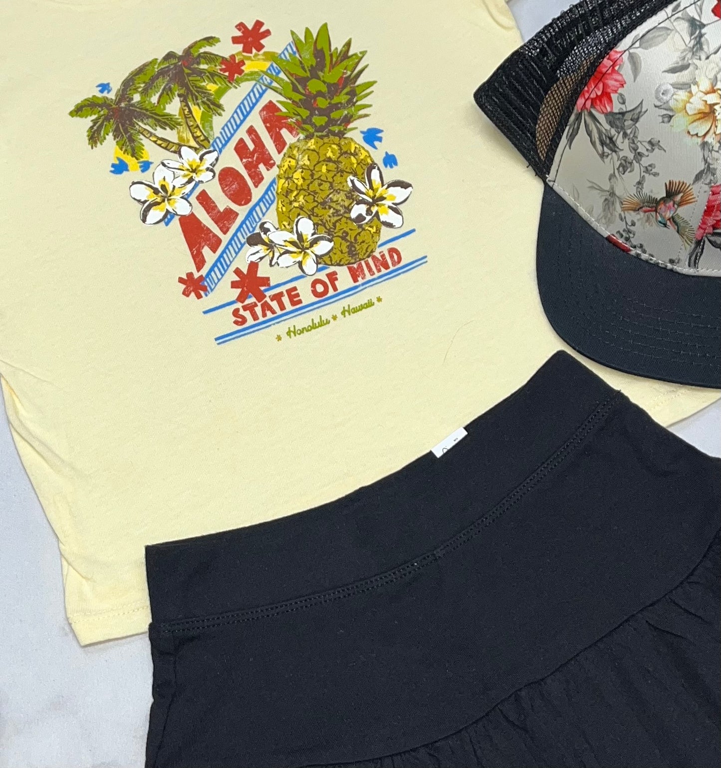 🌴 Manche courte :  soft confo fait 5-6 ans fille neuf !