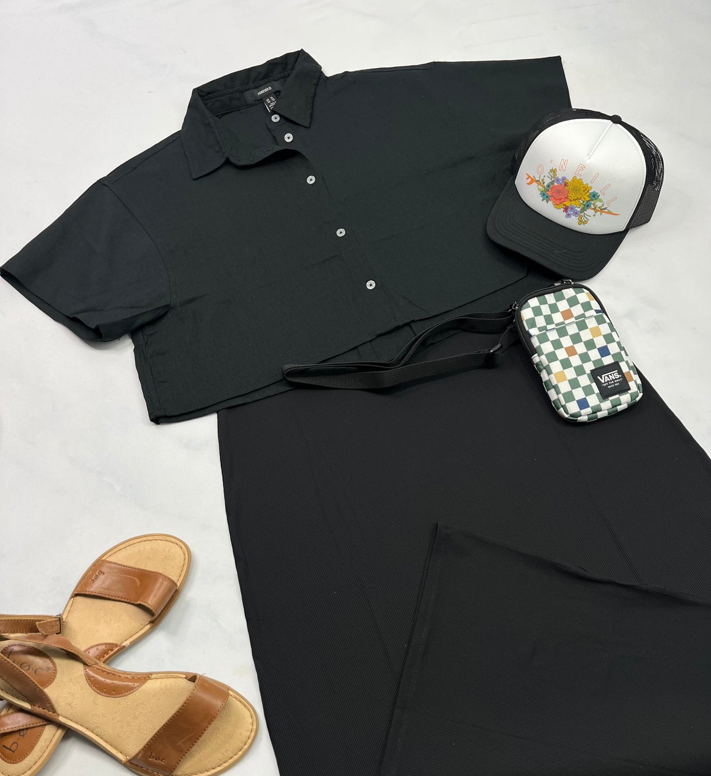 ☀️ Chemisier : look lin écourté ! Xl/ femme neuf !