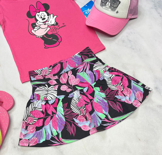 🌷 Place : 5-6 ans fille ( jupe short intégré neuve ! )