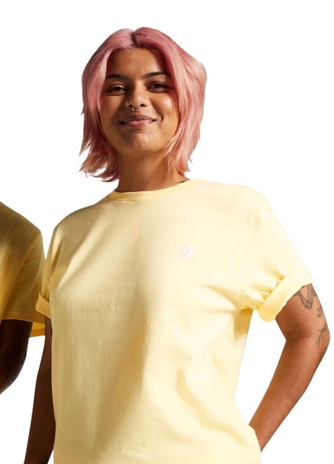 😍 T-Shirt : Converse XL et 2XL femme coupe relax neuf ! Logo brodé au devant .