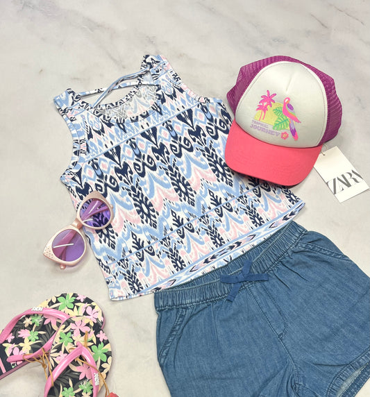 🌴 Camisole : 5 ans fille neuve.