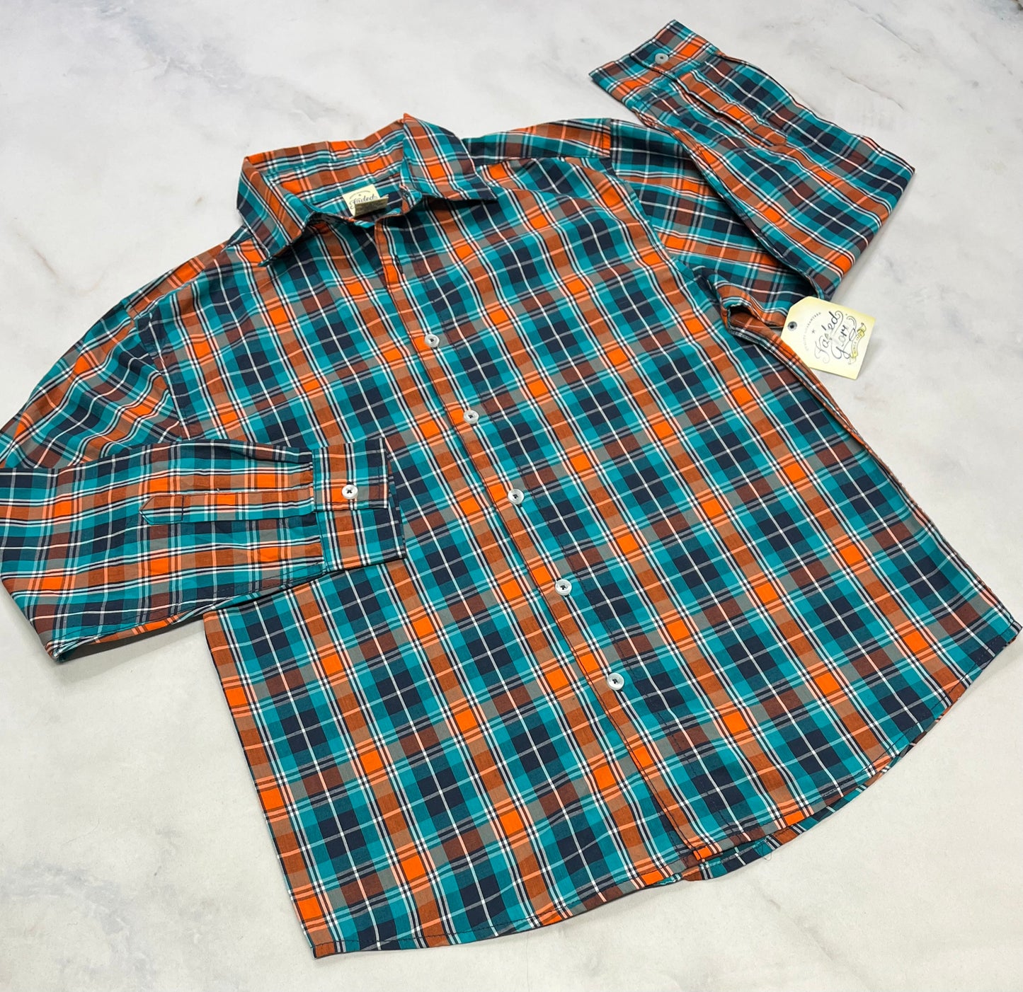 Chemise : Tissu chic mou ( qui ne décolore pas ). 14-16 ans neuve !