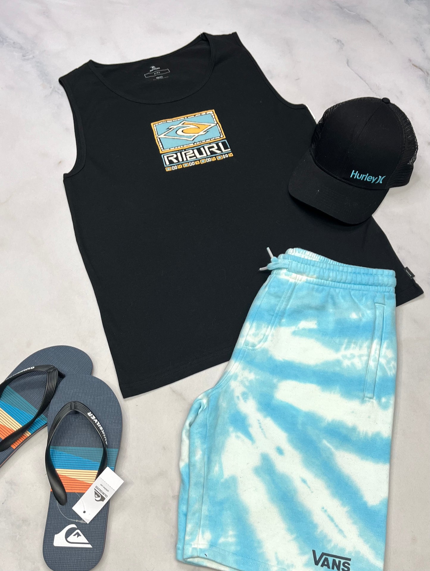 🌴 Camisole : Ripcurl 16 ans garçon coupe relax neuve!!