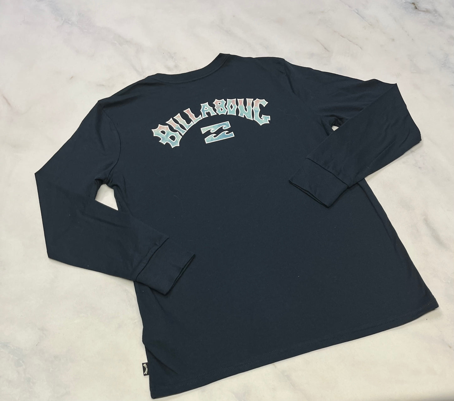 BILLABONG : manche longue marine 14 ans neuf !