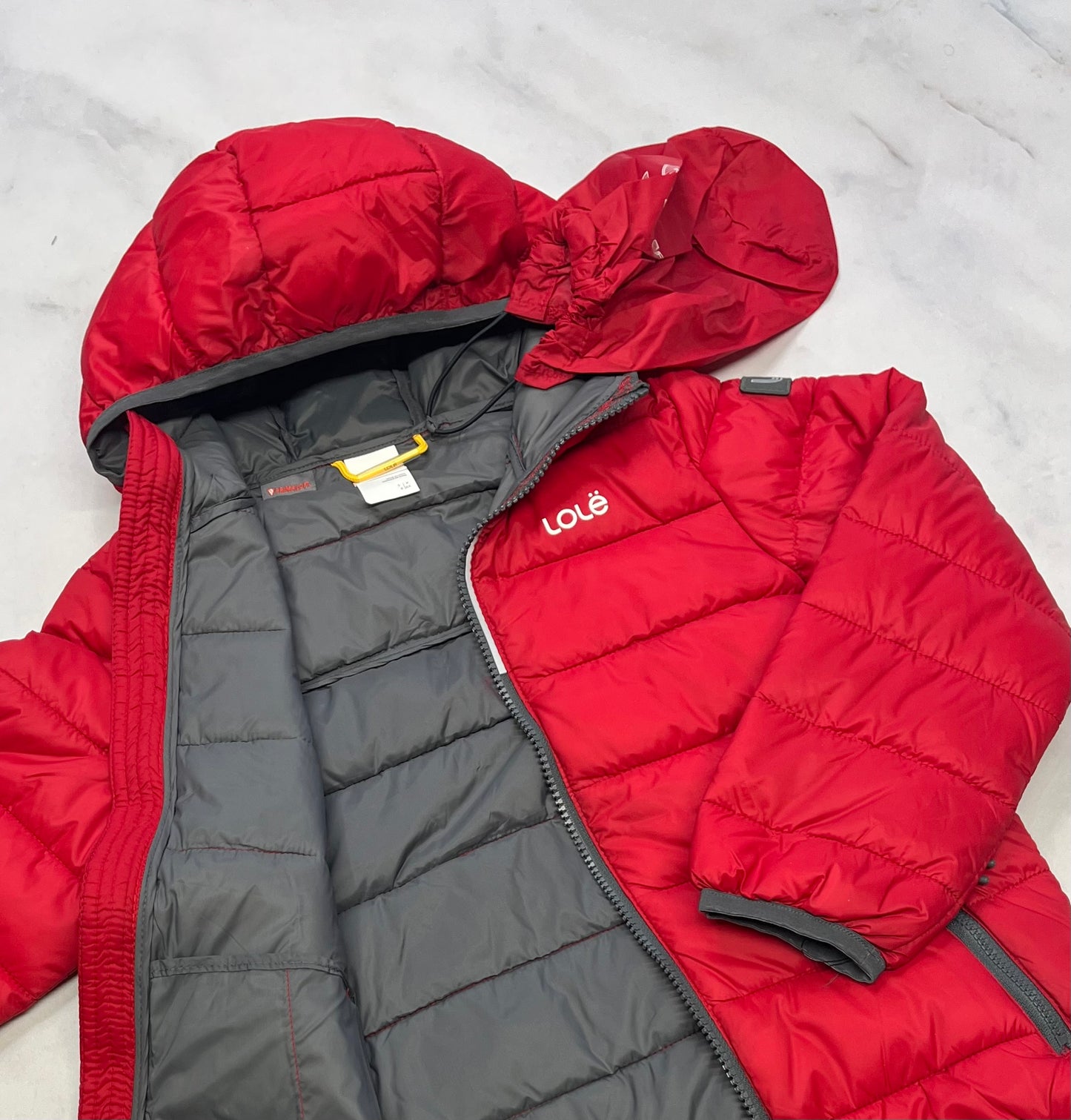 LOLË: Manteau doudoune ultra molle mi-saison neuf ! 6 ans