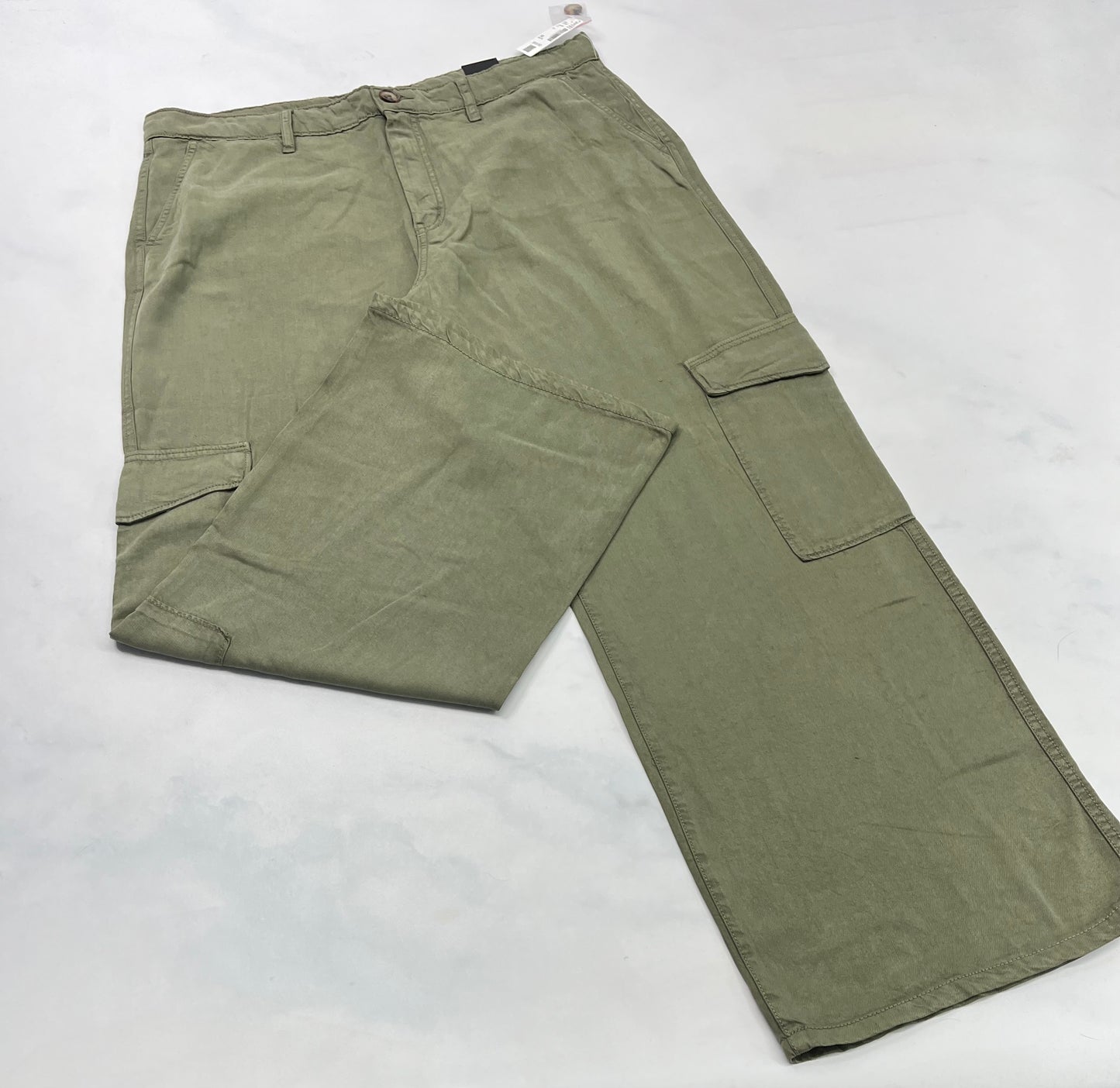 Reitman: Pantalon cargo ultra mou confo (jambe droite ) Gr:33 13 ans femme longueur petite.