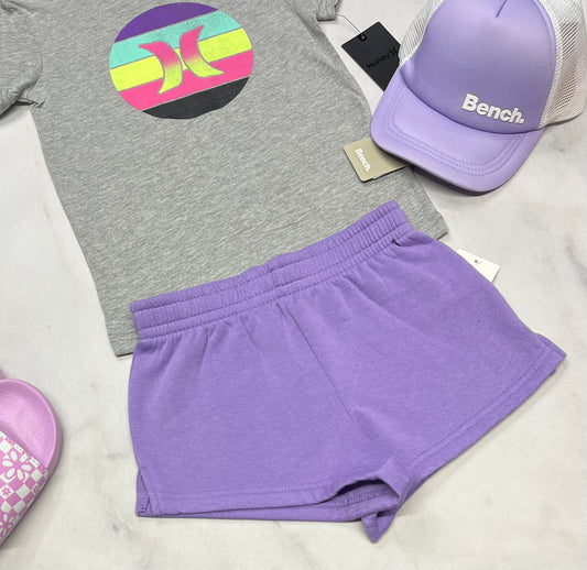 💜 Short ouaté : neuve 6 ans fille