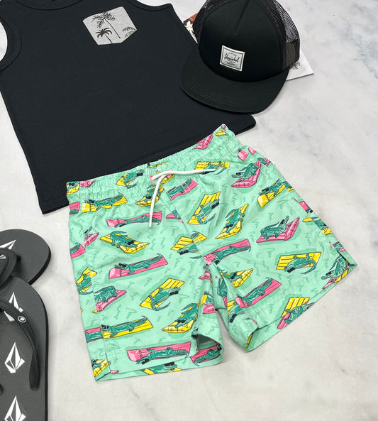 💦 Maillot : crocodile 6X garçon neuf !