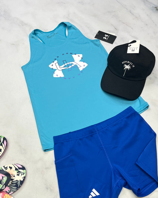 🩵 Camisole : H.Armour en tissu de sport qui ne décolore pas . 10-12 ans fille neuve .