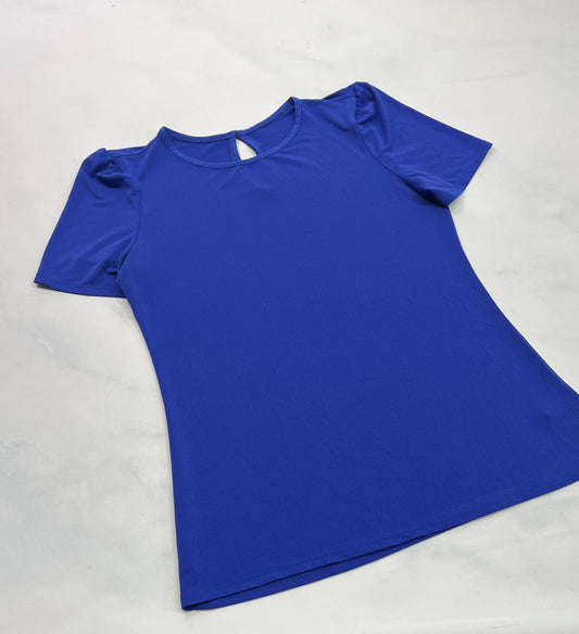Haut tissu chic stretch fait Small femme .