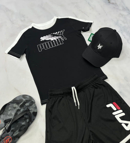 💛 Puma : manche courte 6(5-6 ans ) neuf !