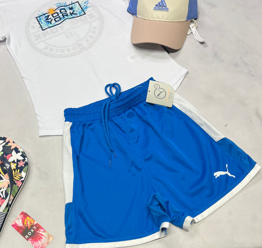 😍 Bermuda : Puma en tissu de sport 9-10 ans fille neuf .