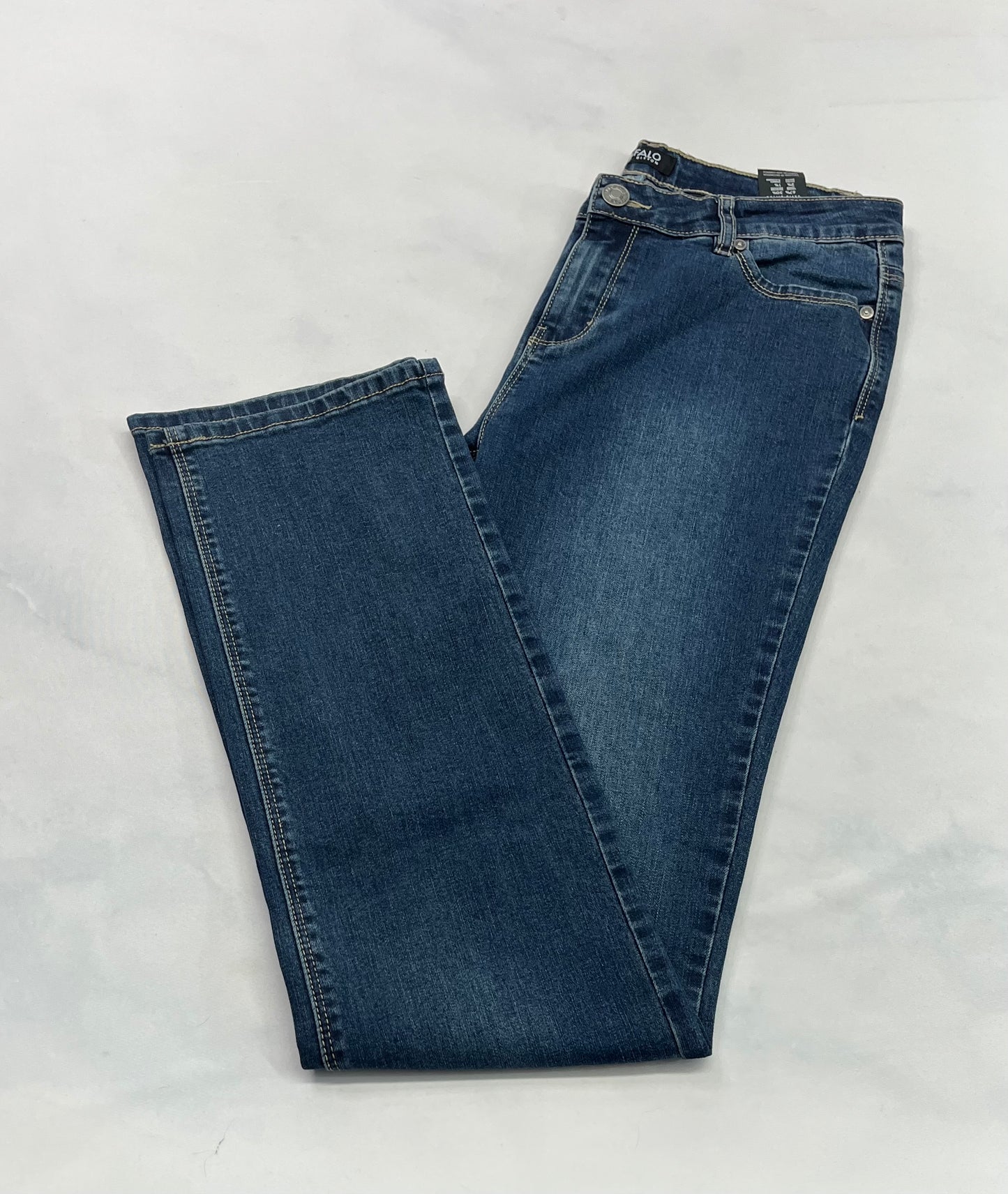 Buffalo : Jeans jambe droite et taille mi- haute neuve ! 8(7-8 ans femme ) 32 de longueur .