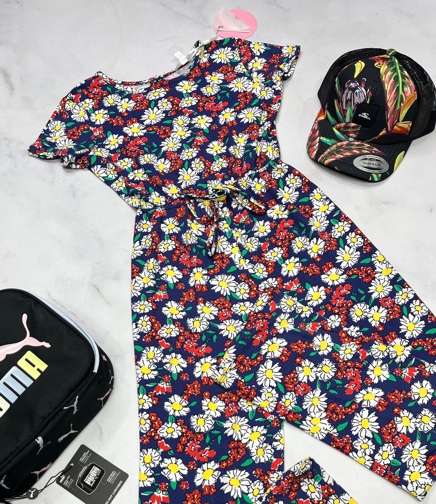 🌼 1 pièce : fleurie hyper soft et stretch 10 ans fille neuf !