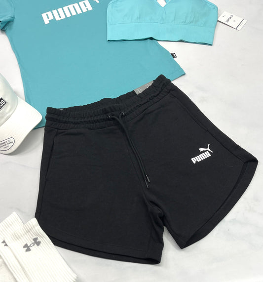 🩵 Short Puma : Noir en ouaté taille haute neuve ! S/ femme dispo .
