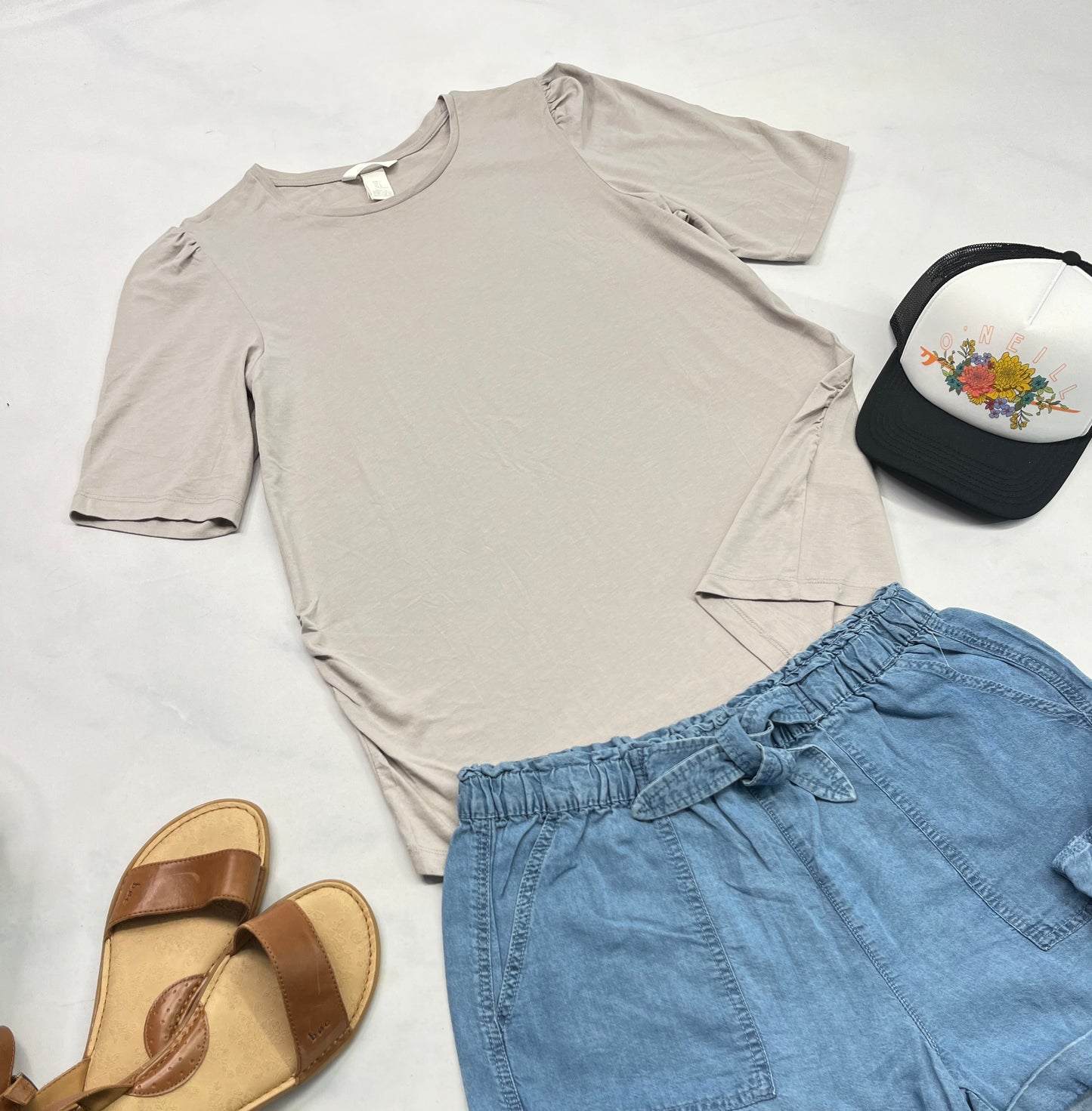 🤰Manche courte : Maman MATERNITÉ stretch de chaque coté L/ femme fais sa taille neuf ! couleur tendance .