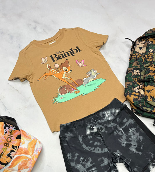 🍃 Manche courte : Bambi 5 ans fille neuf !
