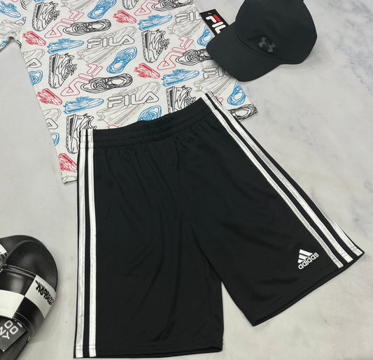 🩵 Bermuda : Adidas en tissu de sport souple 10-12 ans garçon neuf !