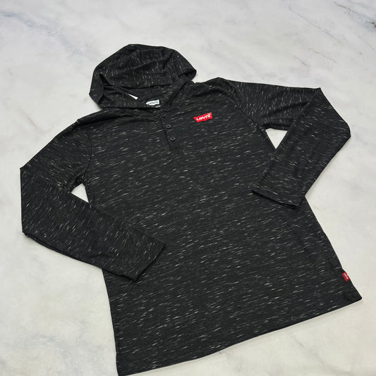 Cagoule Levis : Tissu souple légère fait 13-14 ans .