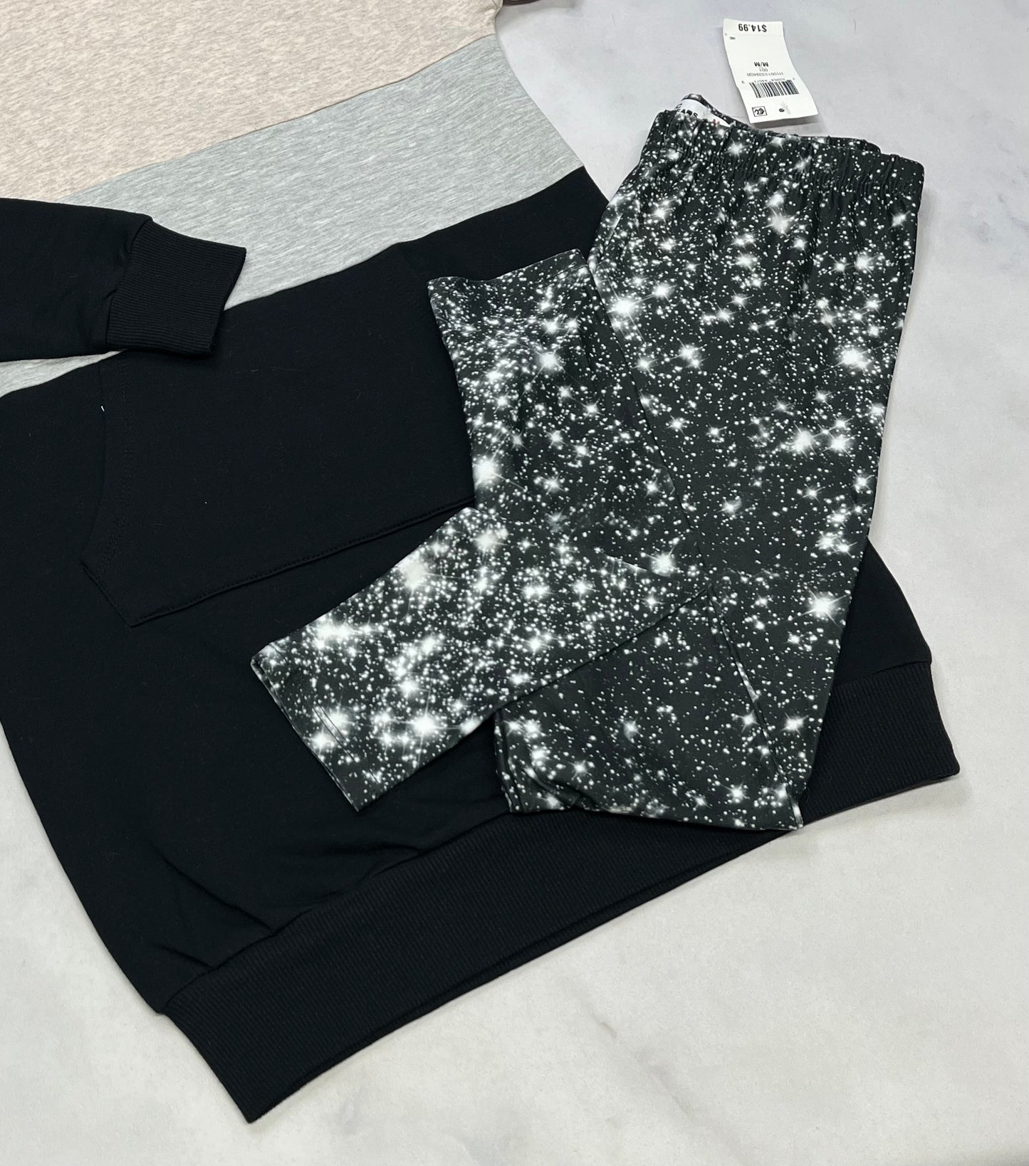 DUO : Robe en ouaté + Leg. 7-8 ans