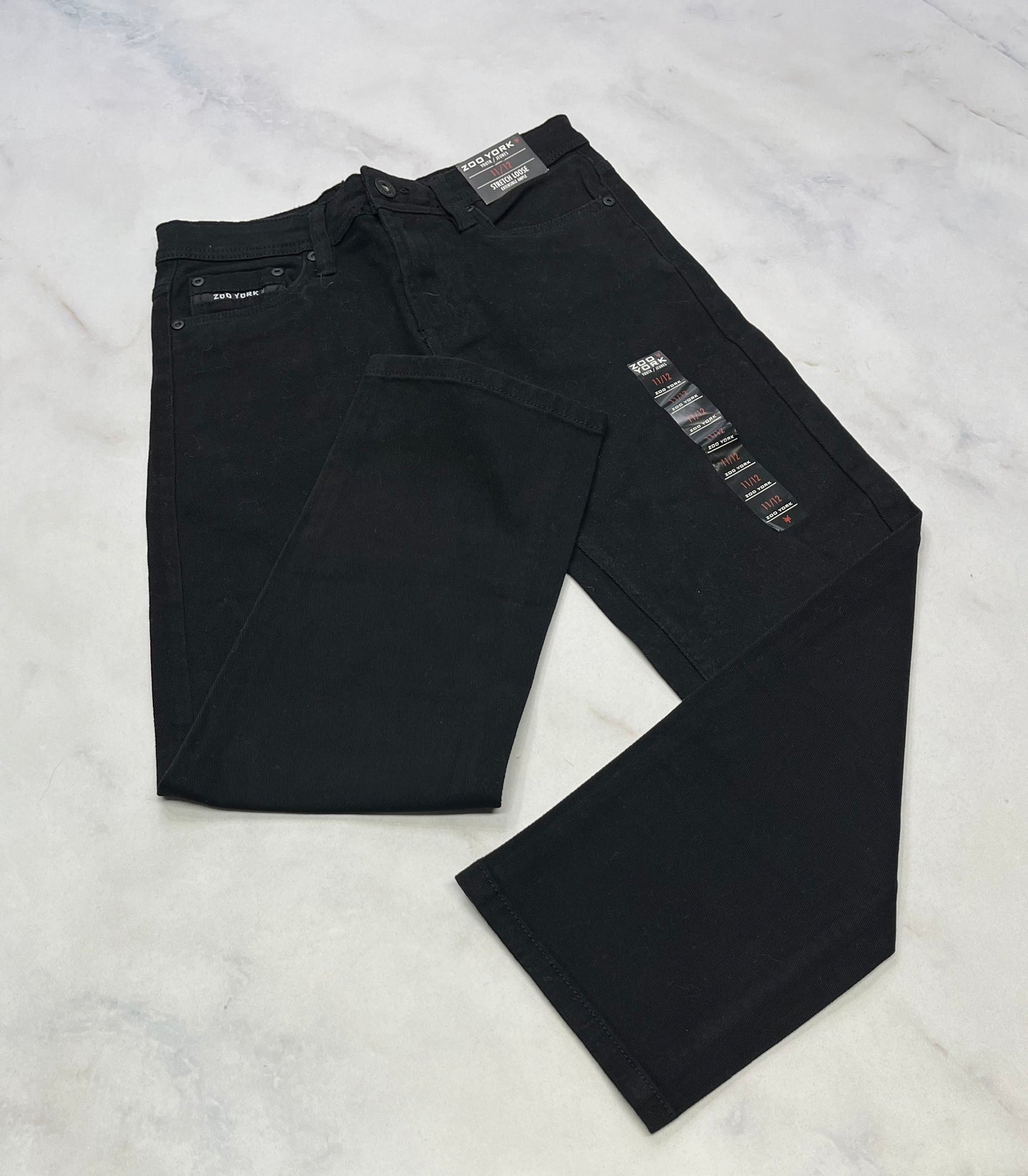 Zoo York : Pantalon noir stretch ample neuf ! 7-8 et 11-12 ans garçon .