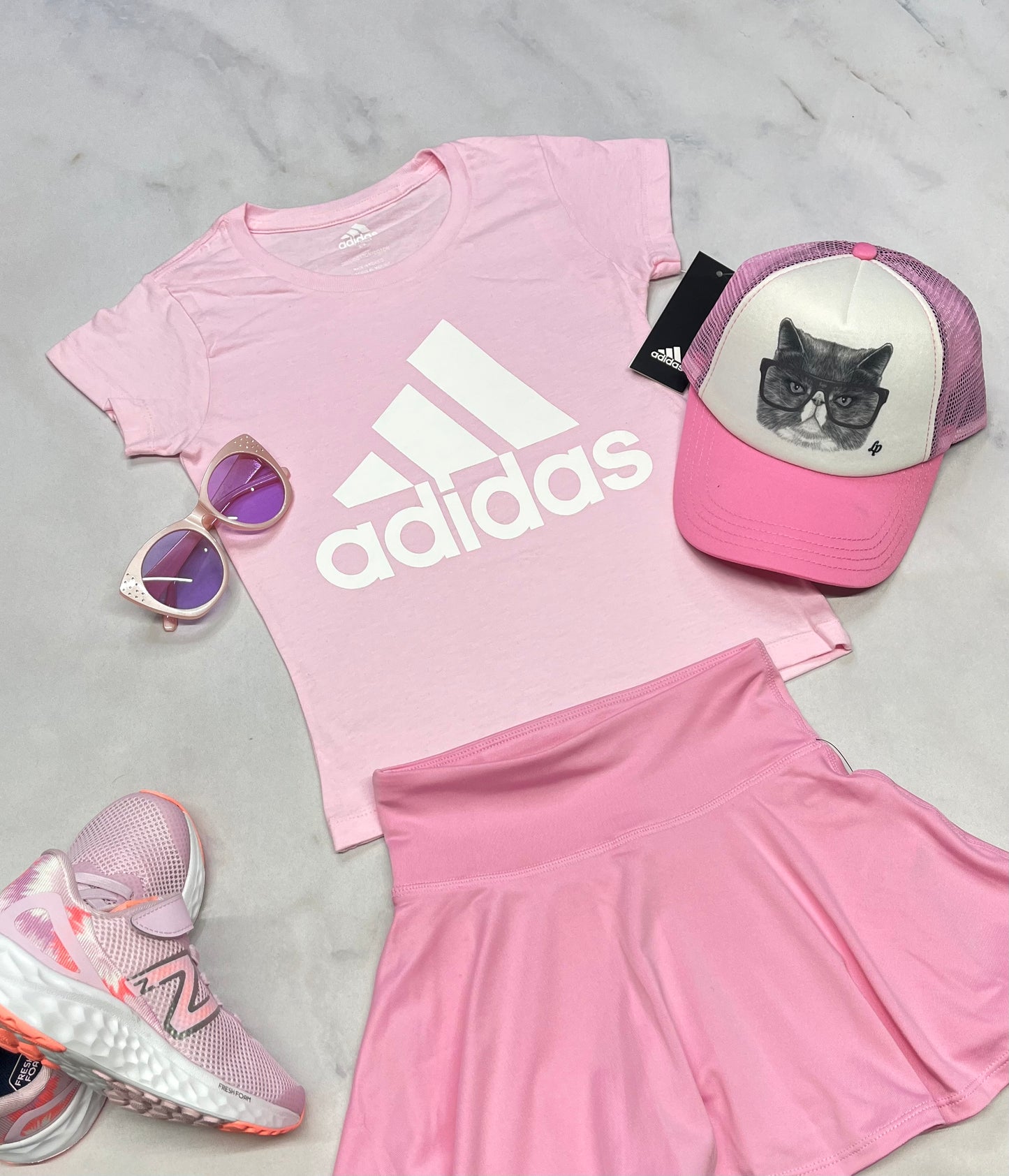 💕Manche courte : Adidas 6 ans fille neuf !