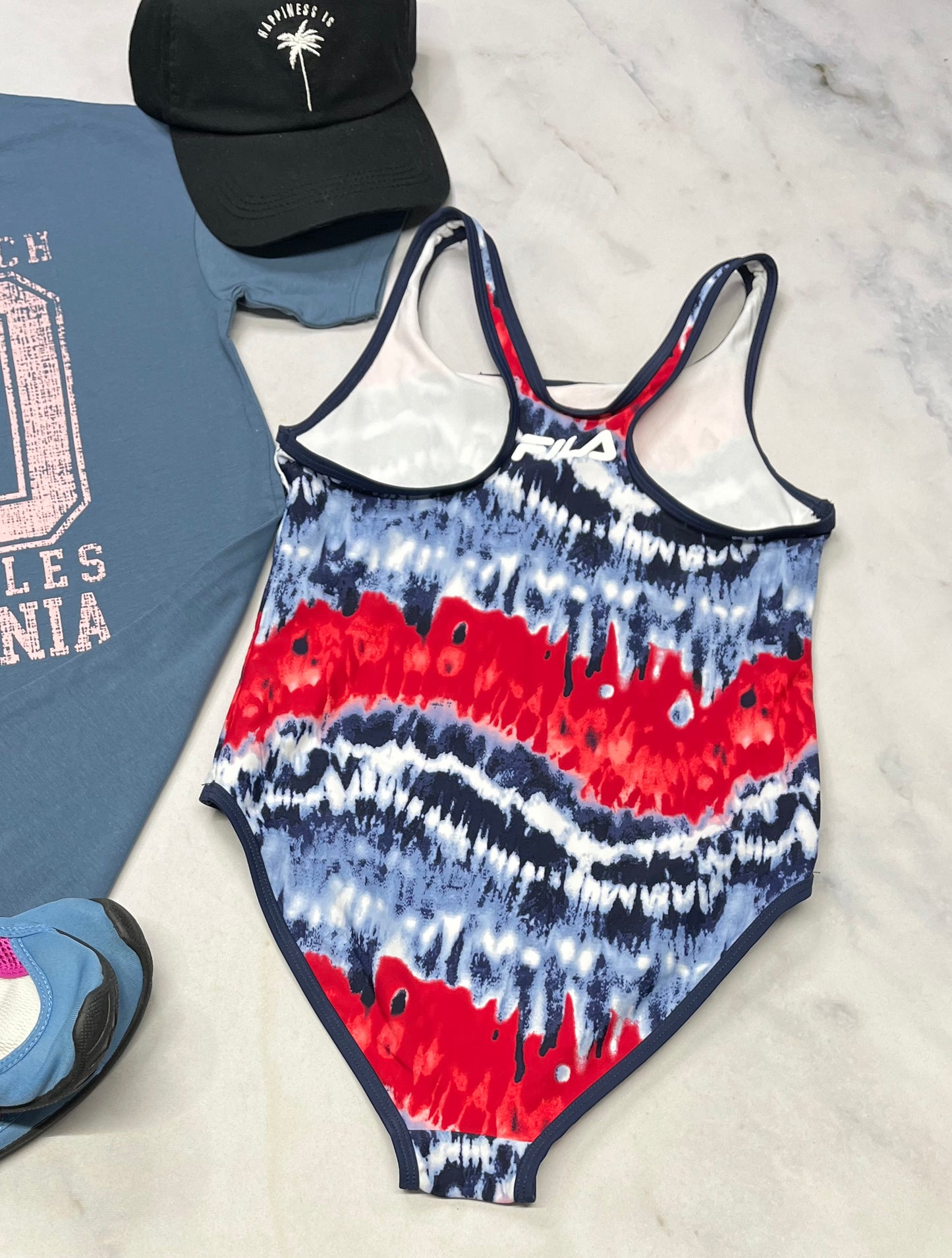 💦Maillot Fila : 12 ans fille neuf ! Inscrit Fila au dos .