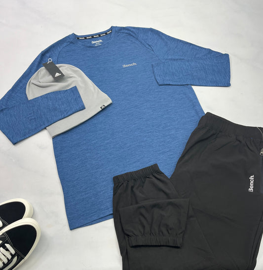 💙 BENCH manche longue : soft stretch de partout M/ homme neuf !