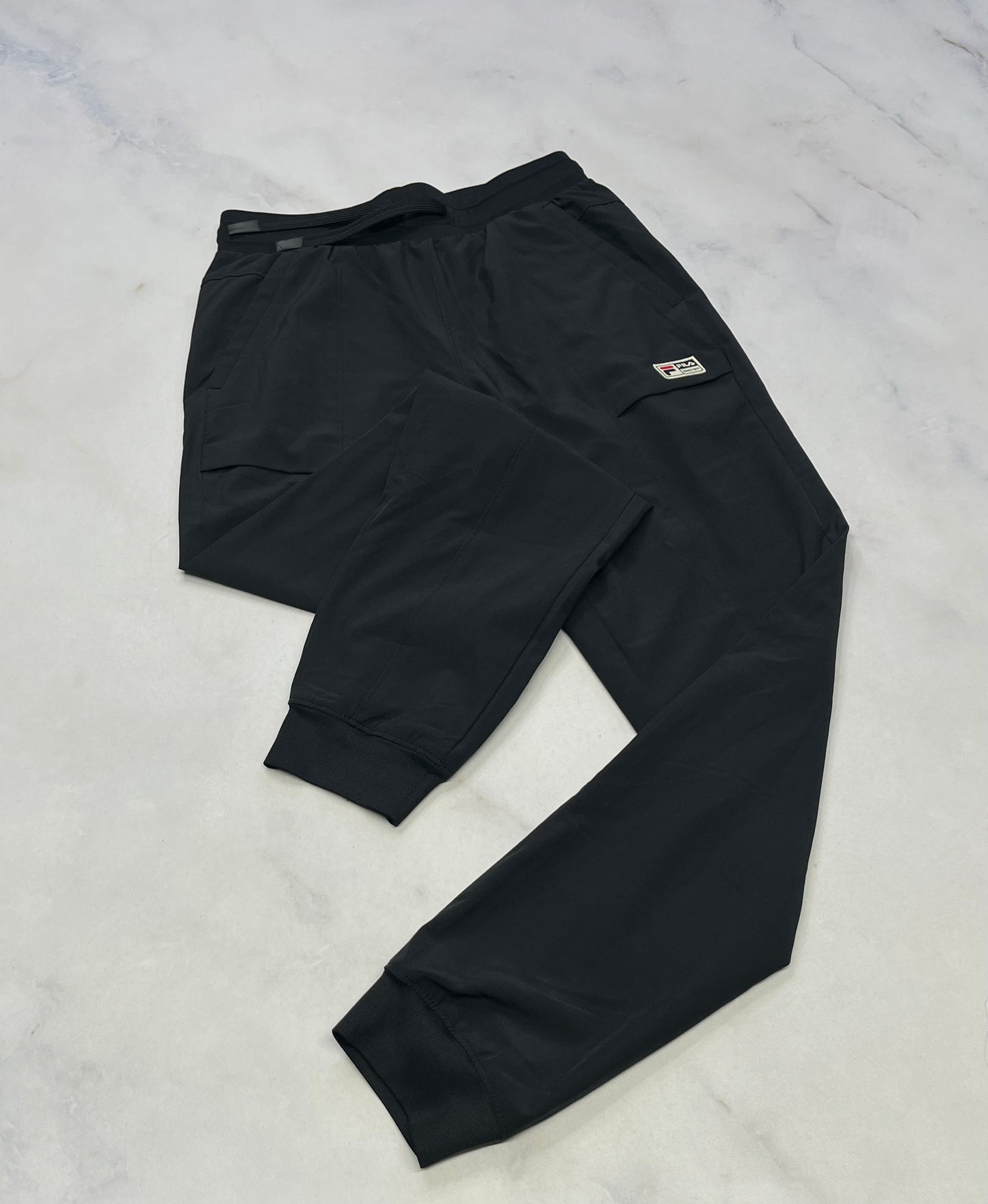 Fila : Jogger en tissu qui ne décolore pas style toile mât doubler en coton mou hyper confo. 10-12 ans fille neuf!