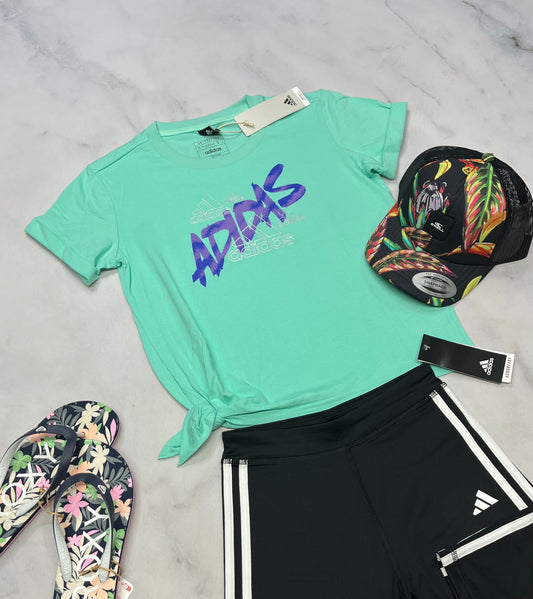 🤩 Manche courte : Adidas 10-12 ans fille neuf !