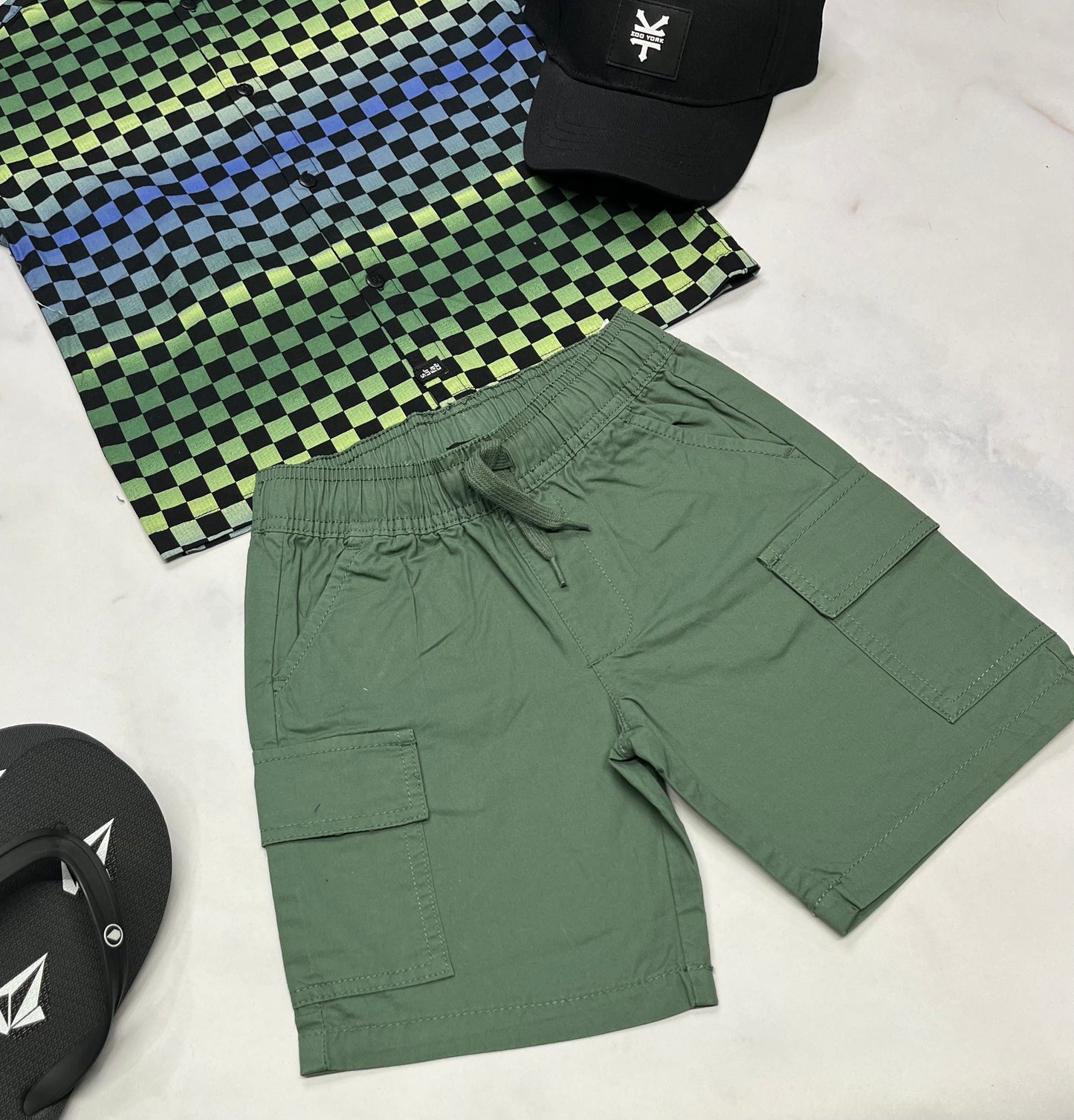 🌵 Bermuda : cargo Tag 5 ans garçon neuf !