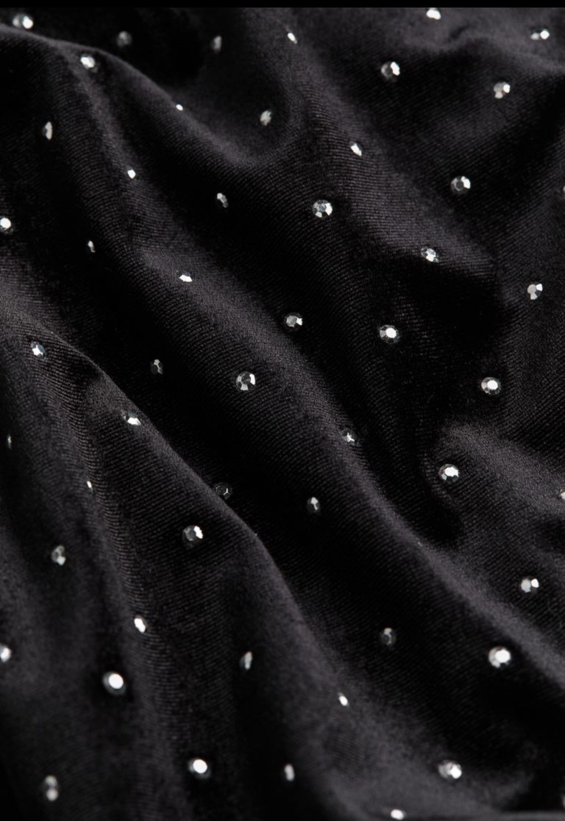 Robe en velour stretch : neuve ! Avec brillants. Large femme neuve .