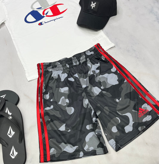 💫 Bermuda : Adidas en tissu de sport 7-8 ans garçon neuf !