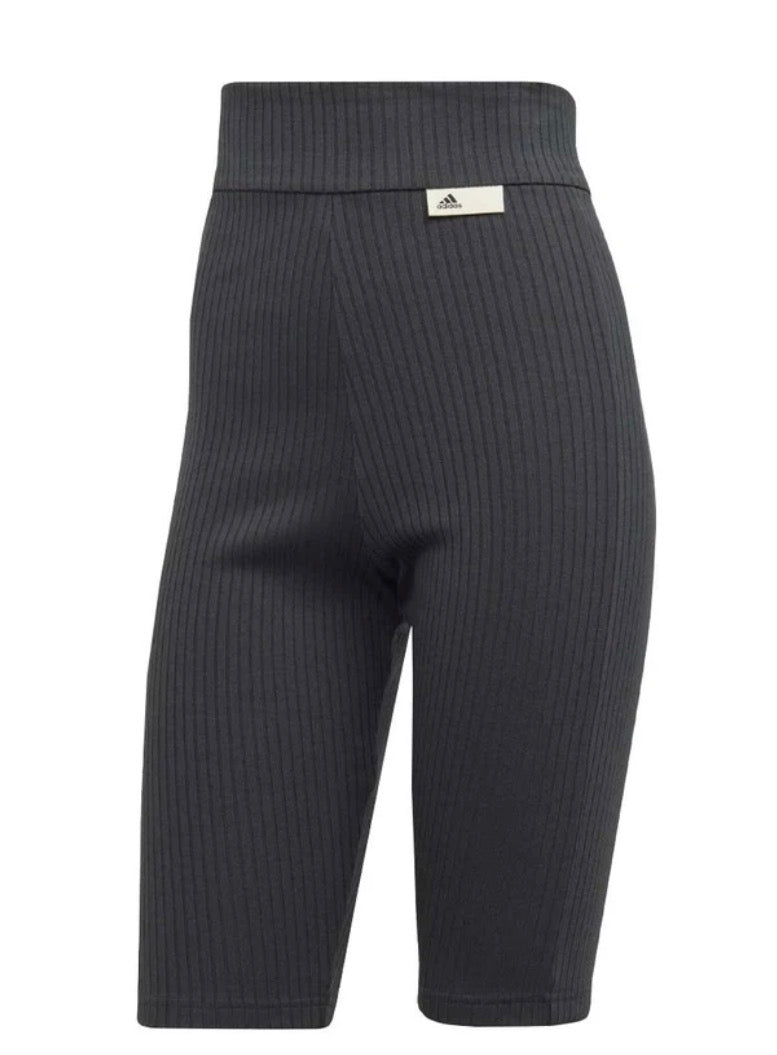 ☀️ Cuissard : Adidas texturé taille haute ( charcoal foncé) . Small femme neuf !!