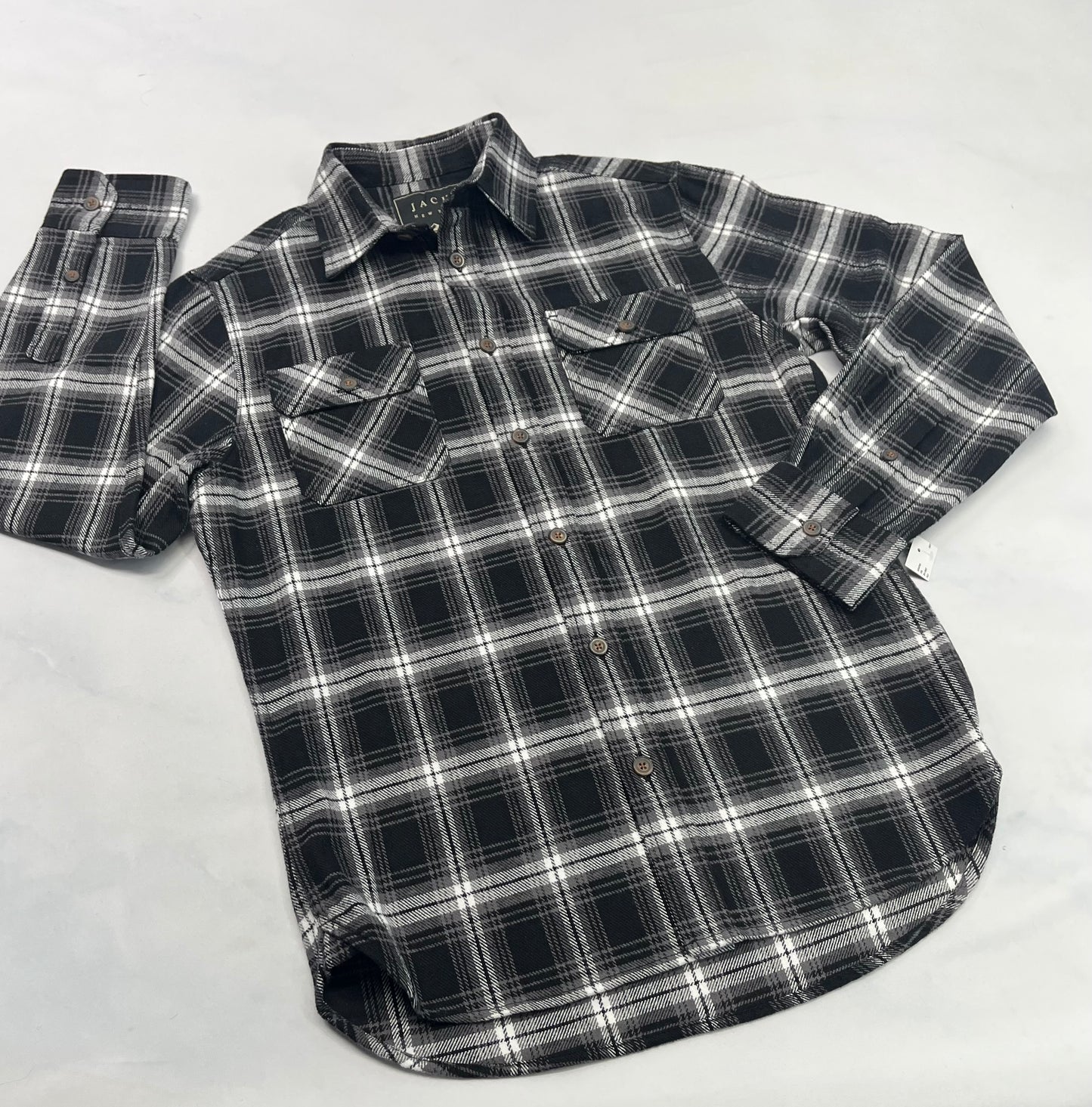 Chemise : en flanelle plus épaisse douce neuve ! Small homme .