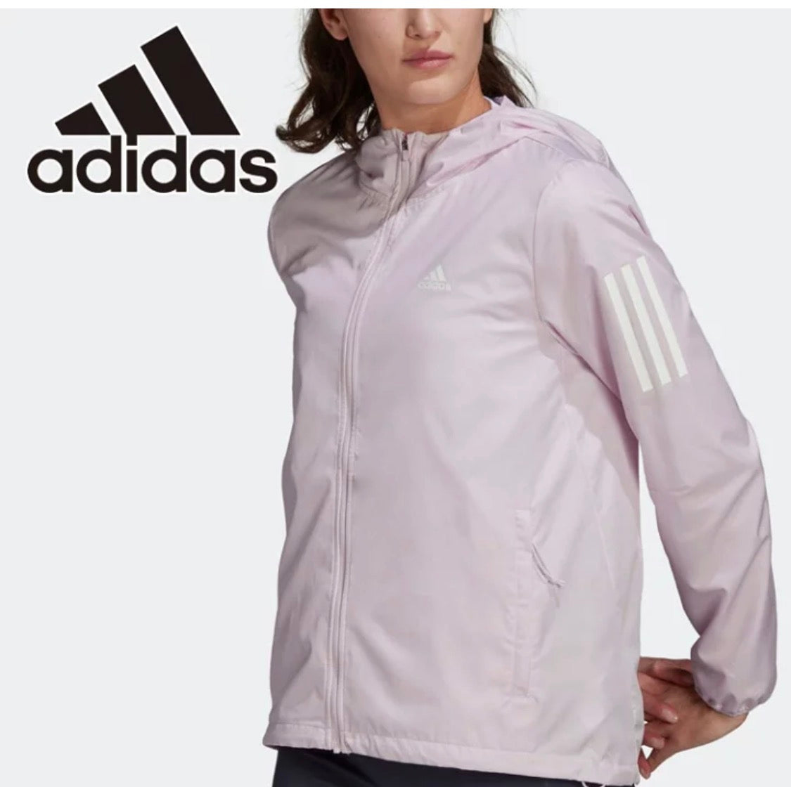 🌸 Manteau Adidas : tissu souple résistant à l’eau . Parfait pour le printemps /été . Style coupe vent léger . L et XL femme dispo . Coupe standard . Neuf !