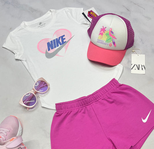 🌷 Manche courte : Nike brillant 6x fille neuf !