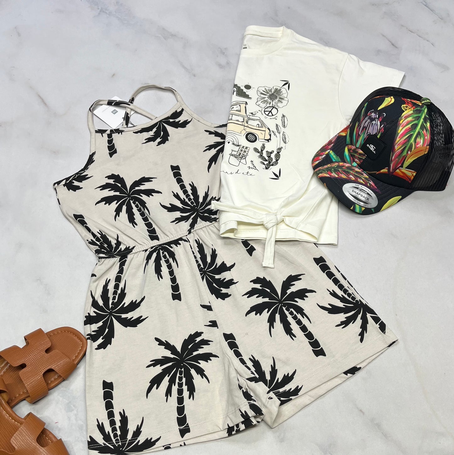 🌴 1 pièce : 8 ans 7-8 ans fille . Tag . Neuf !